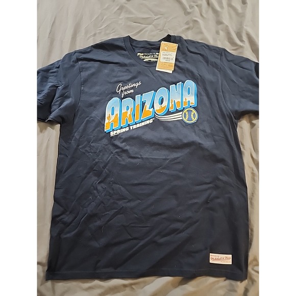 Mitchell & Ness Other - Arizona Diamondbacks T Shirt XL Mens‎ Navy Throwback Graphic Mitchell & Ness